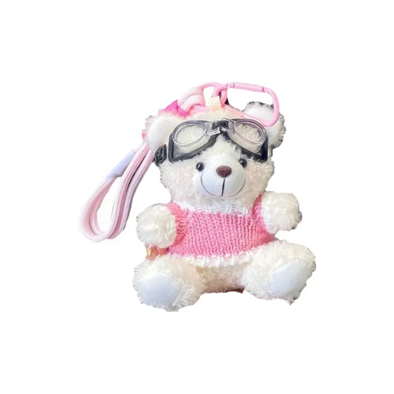 J&KINGLAY Short Plush Pendants Unisex-4