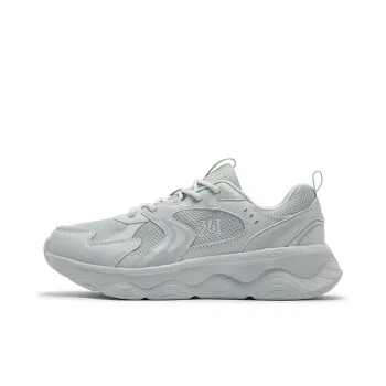 361° Cushioning, Wear Resistant Low Top Casual City Commute Running Shoes Women's Gray