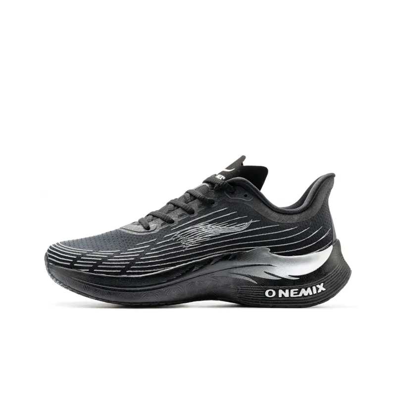 ONEMIX Wing Armor Running Shoes Unisex Tech Black-0