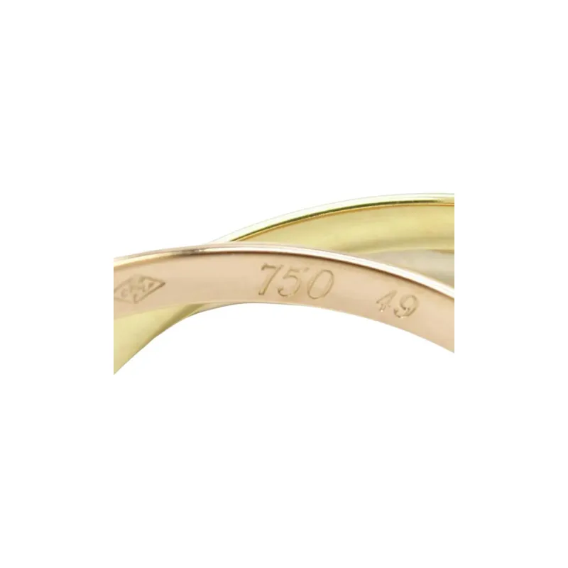 Cartier 2010s 18K Gold Trinity Ring-2