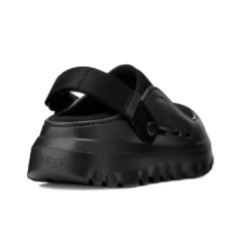 UGG Slip Resistant Wrap toe Slippers Unisex Black-2