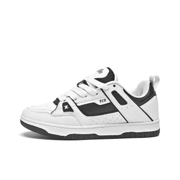 TCELLARS Cushioning, Abrasion Resistant, Lightweight, Breathable, Height Increasing Low Top Skateboard Shoes Unisex