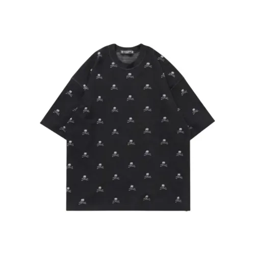MASTERMIND WORLD Skull Monogram Pile Short Sleeve Tee