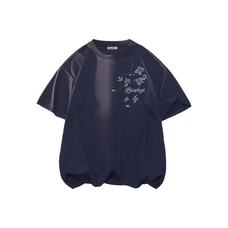 BRUMAIRE T Shirt Unisex Apricot Comes With Random Print Short Sleeved Top-16