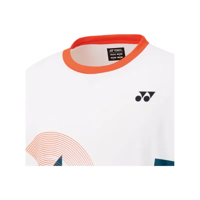 YONEX Contest Series Badminton Jersey Men's White-2