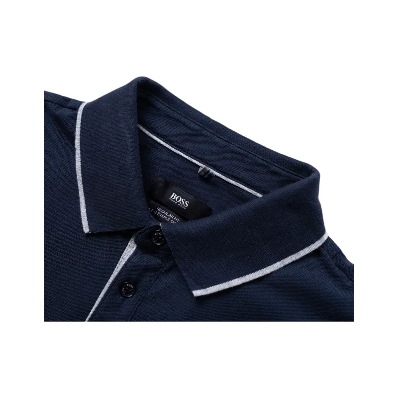 HUGO BOSS Polo Shirts Men Dark Blue-4