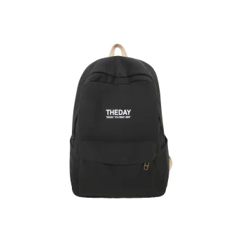 Deli Bear Canvas Backpack Unisex Multicolor
