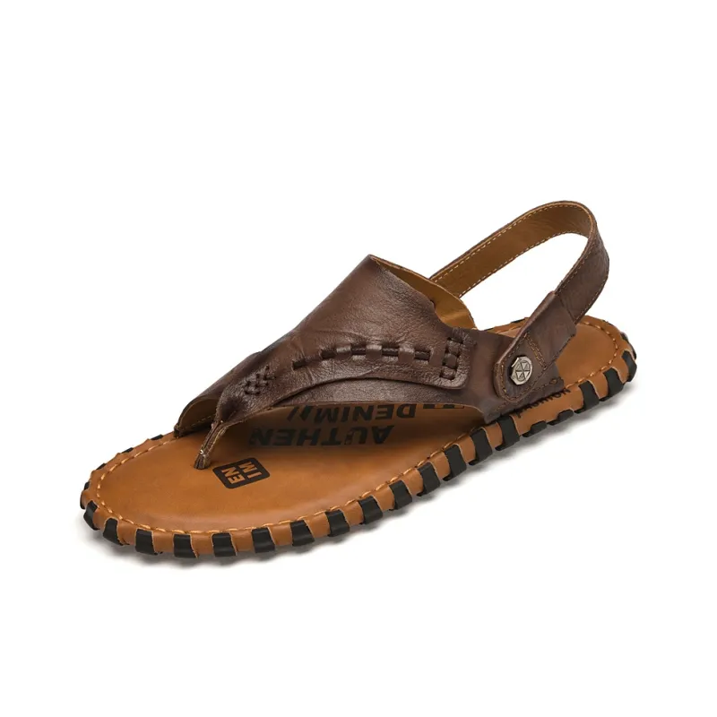 XIMO BULL Rubber Sole Abrasion Resistant Flip Flops Men's-6