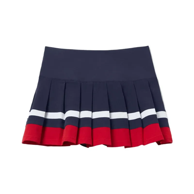 FILA Essentials Pleated Skort Tennis Bottom Women's Marine Blue-1