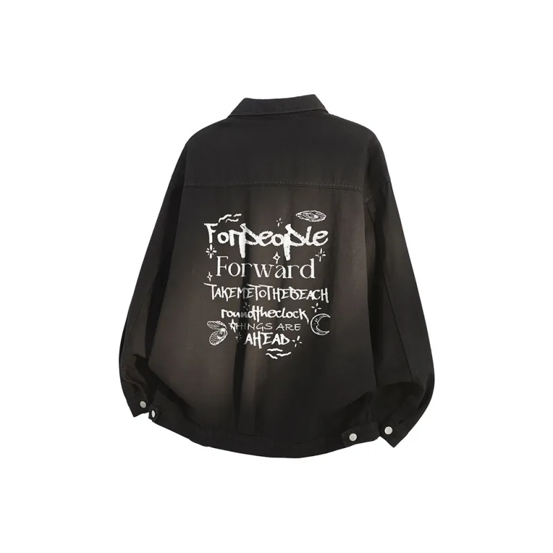 FAX FOR FMACM Denim Jacket Unisex-3