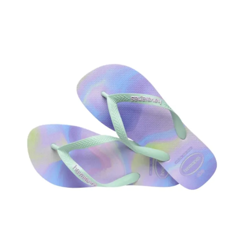Havaianas Top Fashion Abrasion Resistant Flip Flops Women's Purple-4