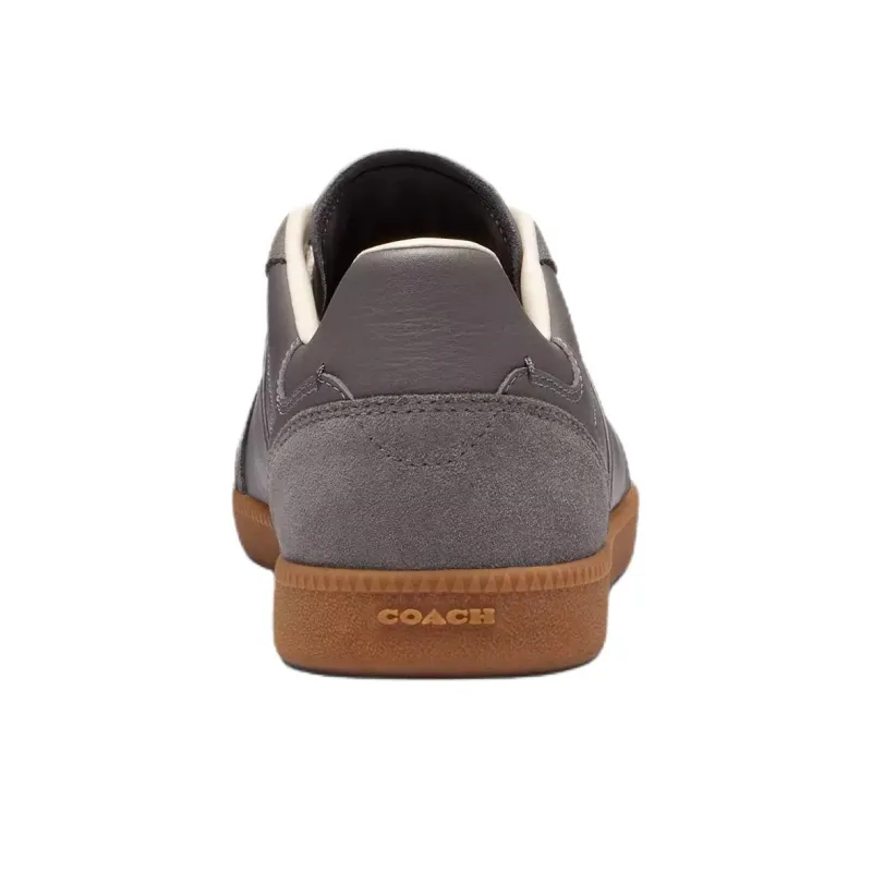 COACH Ellis Low Top Skateboard Shoes Women's Gray-4
