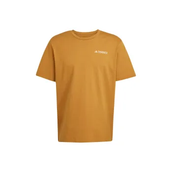 Adidas Terre T Shirt Men's Bronze Strata/Detective Gold