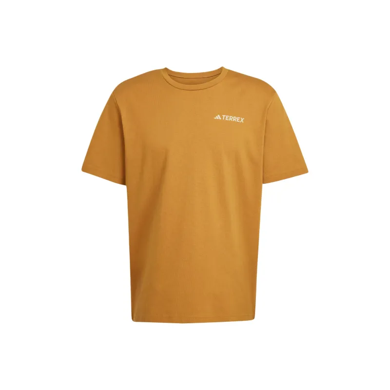 Adidas Terre T Shirt Men's Bronze Strata/Detective Gold-0