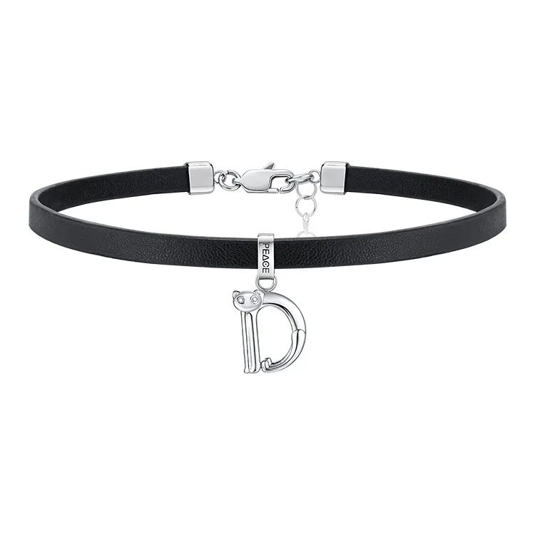PEACE & CAT Titanium Steel Necklaces Women's-7