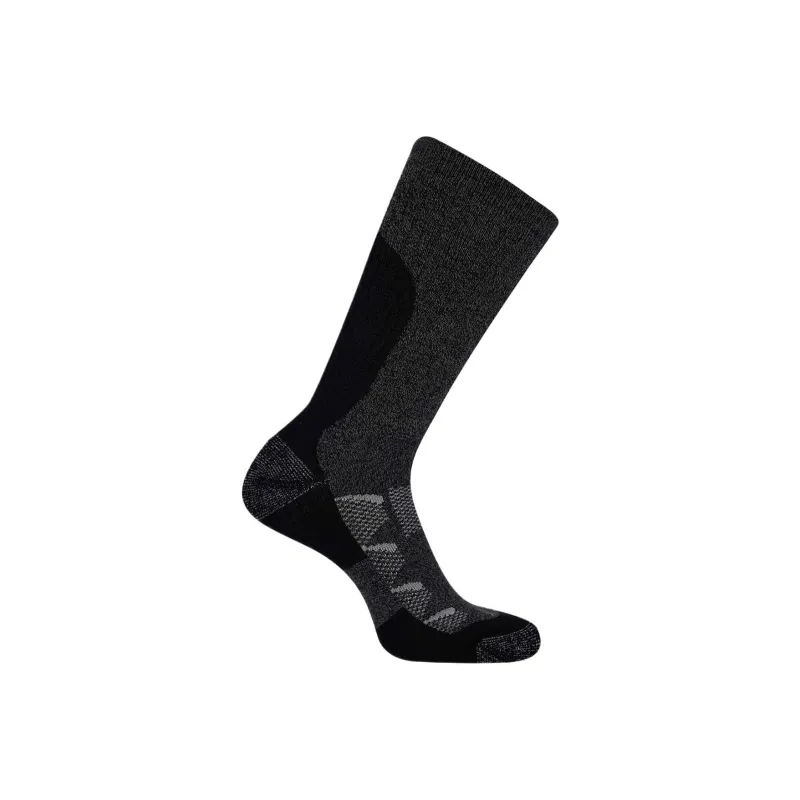 MERRELL Moab Hiker Mid Calf Socks Unisex 1 Pack Black-2