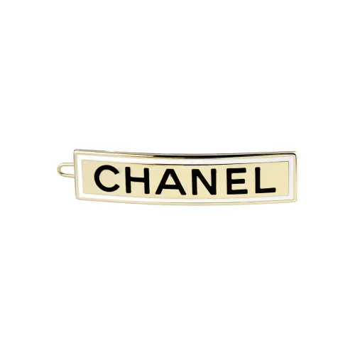 CHANEL Hair Clips Women's Gold