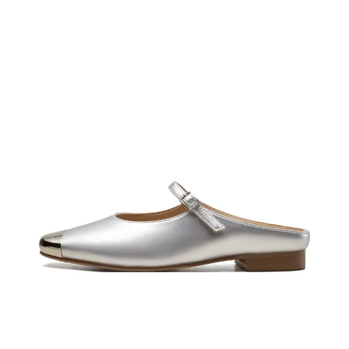 YEARCON Rubber Sole Slip Resistant Wrap toe Slippers Women's