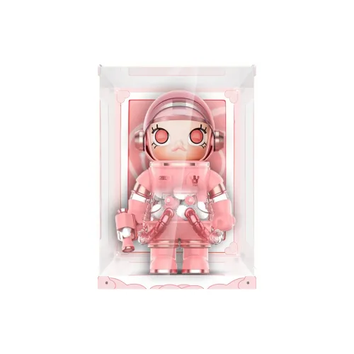 LIGHT YOUR BRICKS Joy 100 Compatibility Pop Mart SPACEMOLLY Delightful 400% 1000% Display Case Model Accessories