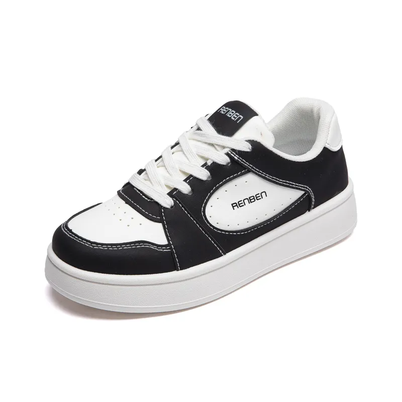 RENBEN Breathable Lightweight Height Increasing Low Top Casual Shoes Women's-2