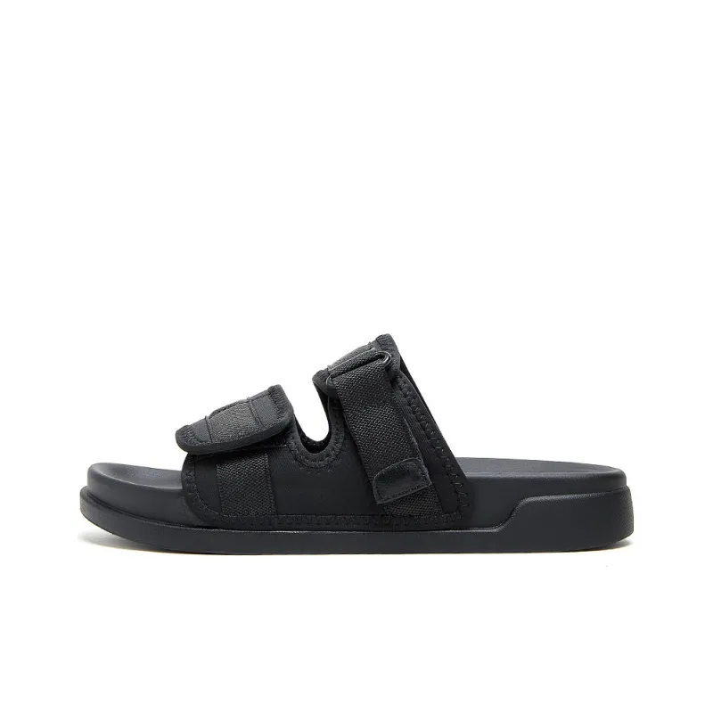 QIE Slide Slippers Men Black-0