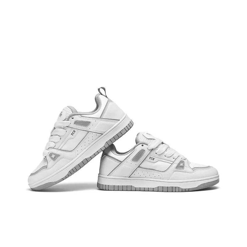 TCELLARS Cushioning, Abrasion Resistant, Lightweight, Breathable, Height Increasing Low Top Skateboard Shoes Unisex-10