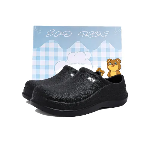 Pepe The Frog Chef's Closed Toe Slippers Men's