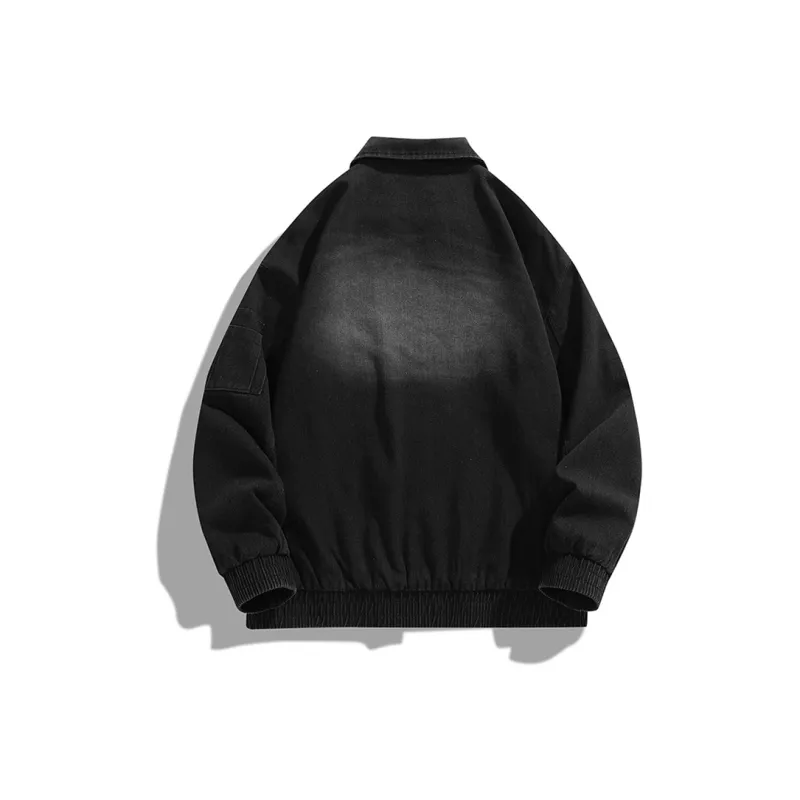 NAXUSTO Denim Jackets Unisex-1