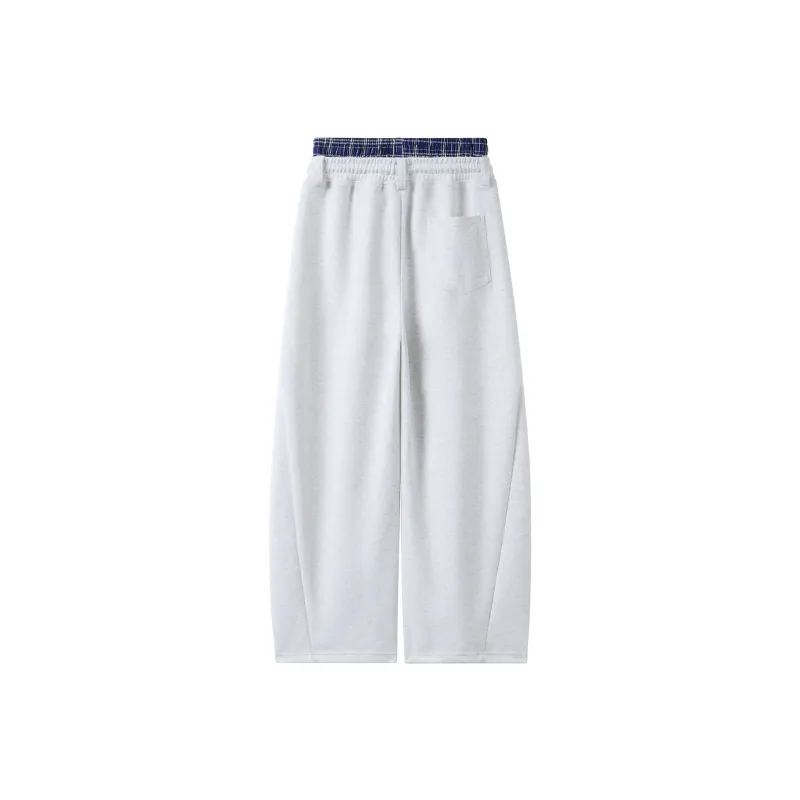 FOASIS Casual Pants Unisex Heather Gray-9