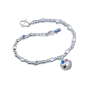 Silver Arashi Sterling Silver Bracelet 999 Fine Silver Unisex