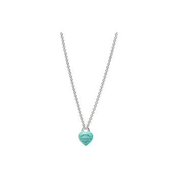 TIFFANY & CO. Sterling Silver Necklaces Unisex Silver