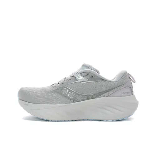 Saucony TRIUMPH 22 Anti-Slip Wear-Resistant Low-Top Training Running Shoes Women's Gray