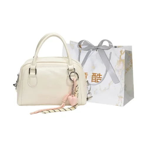 Cool PU Handbag Women's White/Blue/Silver/Pink/Black