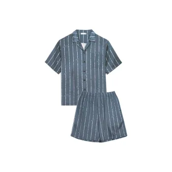 MANITO Pajama Set Men's Oxford Blue