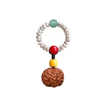 JIUHUASHAN Star Moon Bodhi Seeds Bead Chain Unisex