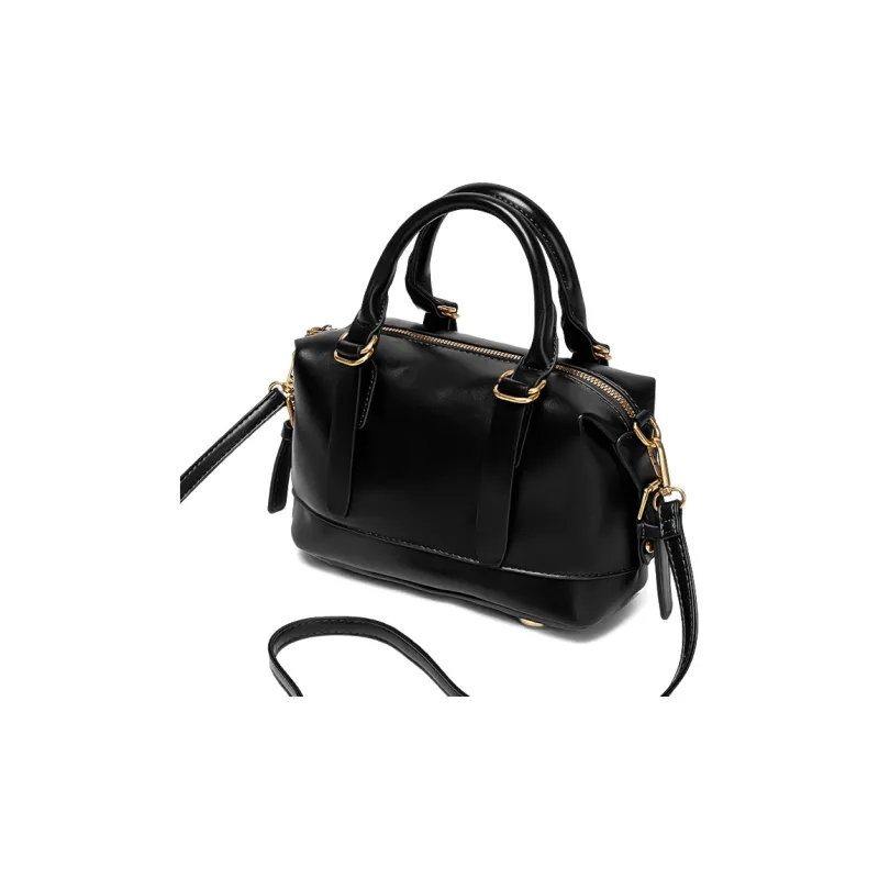 CLEVER& KETCH PU Handbag Regular Women's Brown/Black-5