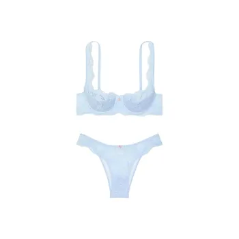 Victoria's Secret Underwear Set Women's Light Blue