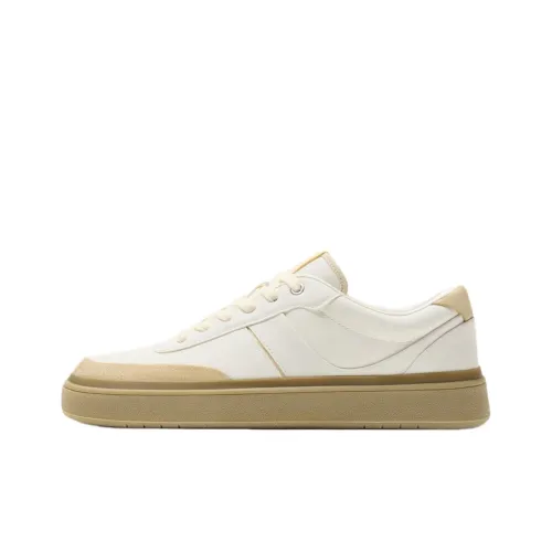 ZARA Low Top Skateboard Shoes Men's White