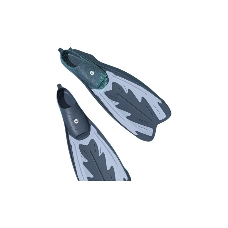 Watertime Diving Flippers Polypropylene, Rubber Kids'-4