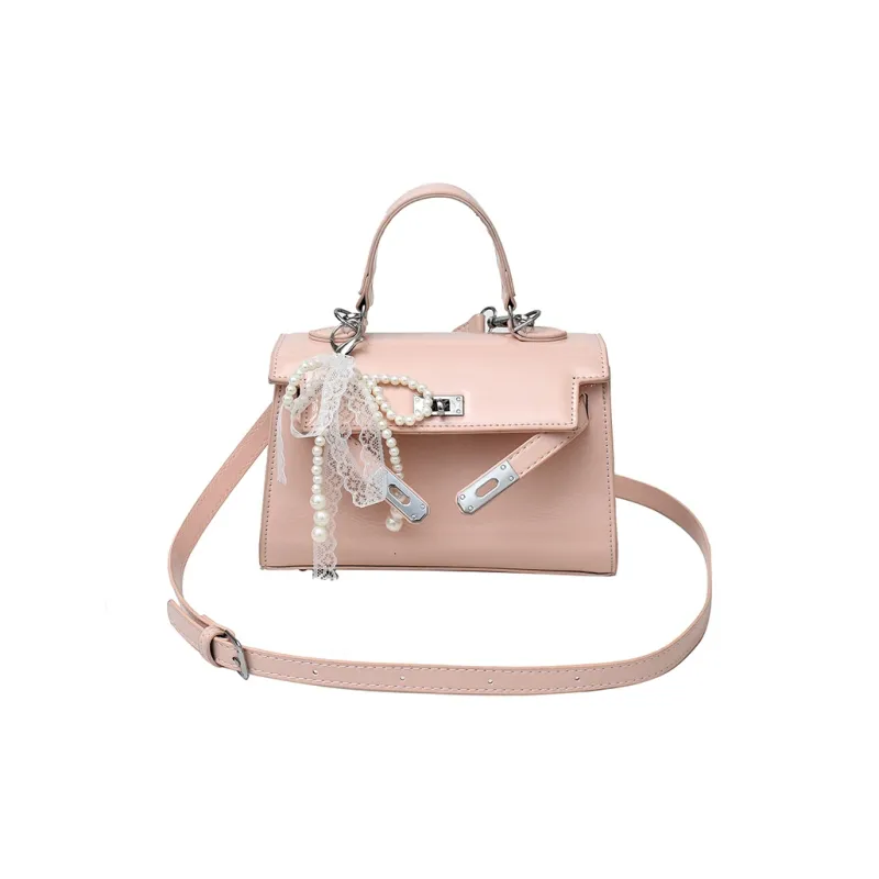 SURELAPTOP Patent Leather Handbag Regular Women's Multicolor-7