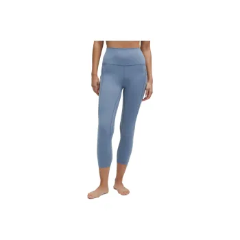 Lululemon Align™High Rise Crop With Pockets Nulu™ Sports Pants 23' Women's Washed Denim Washed Denim