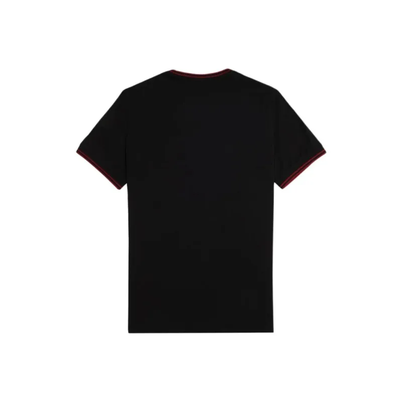 FRED PERRY T Shirts Men Black-1