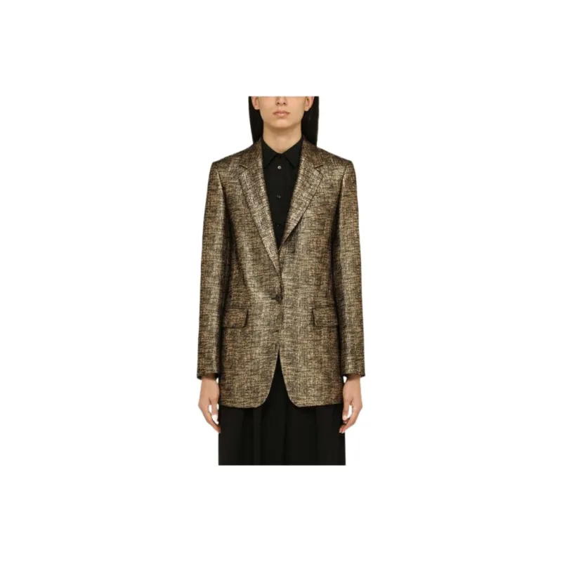DRIES VAN NOTEN Blanchet Single-Breasted Blazer-2