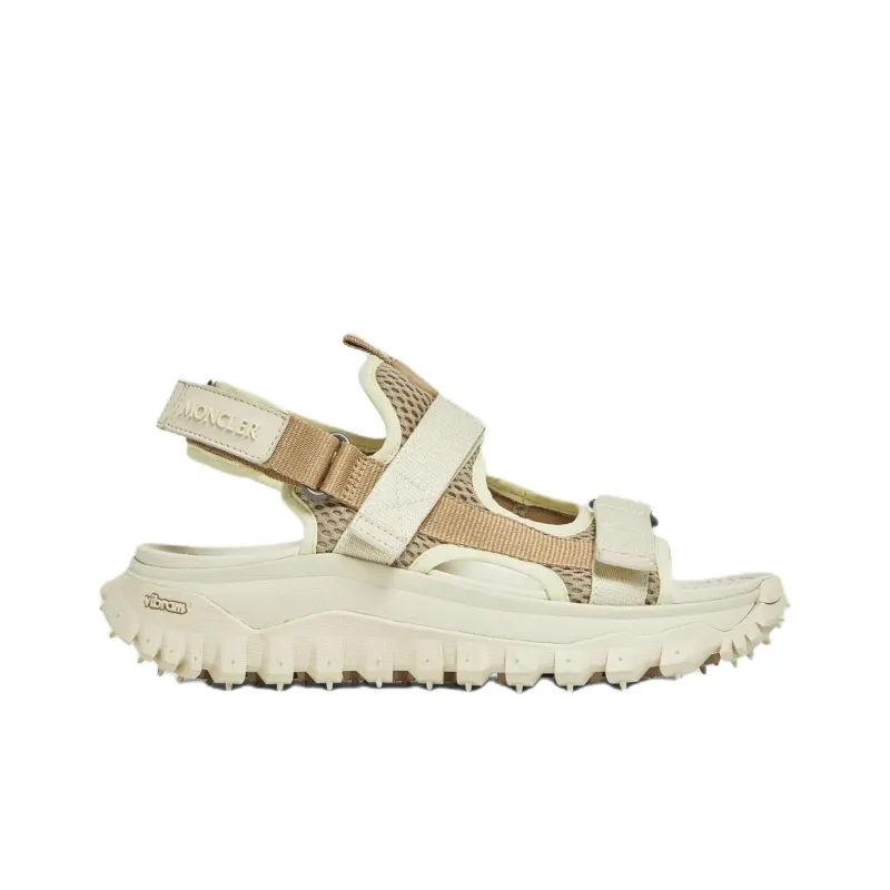 Moncler Trailgrip Vela Beach Sandals Women's Beige-1