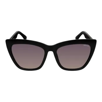 KENNETH COLE Injection Molded Cat Eye Sunglasses Women's Black