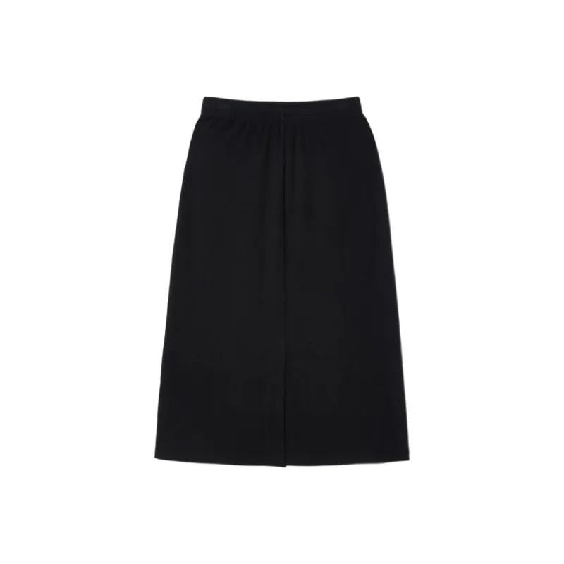 FILA Casual Long Skirt Women's Black-1