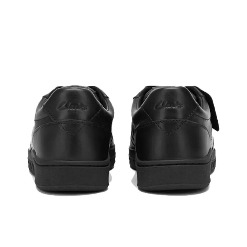 Clarks Black Warrior CraftRally Ego Low-Top Skateboard Shoes Men's Black-2