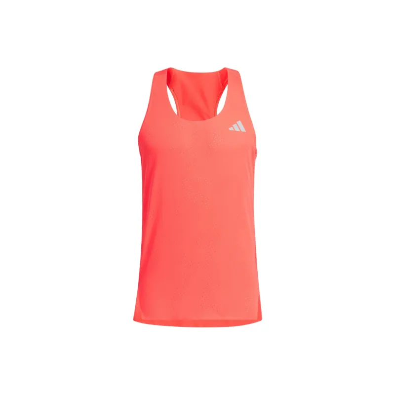 Adidas Climacool Tank Tops Unisex Bright Red/Dark Silver Gray-0