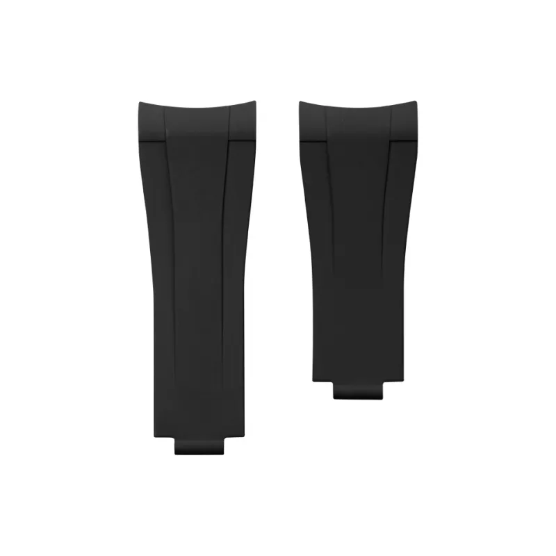 VAGENARI Rubber Strap Compatibility Rolex 126610.126613.124060 Watch Band Unisex-4
