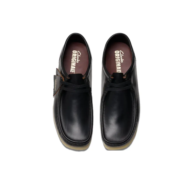 Clarks Wallabee Casual Shoes Men's Black-3